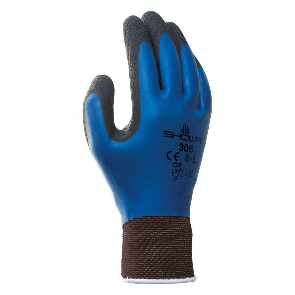 306. Guante Recubierto de Látex en Palma y Dedos Cat.II (10 pares)